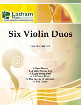 SIX VIOLIN DUOS cover